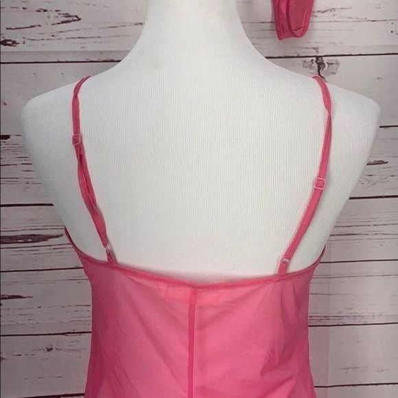 Victoria’s Secret Sheer Pink SMALL 2 Piece Lingerie Nightie - Picture 6 of 12